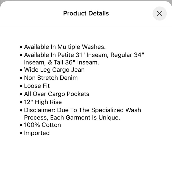 Fashionnova Lily cargo jeans -pink - Picture 3 of 9